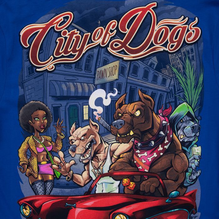 T-shirt City of Dogs 19