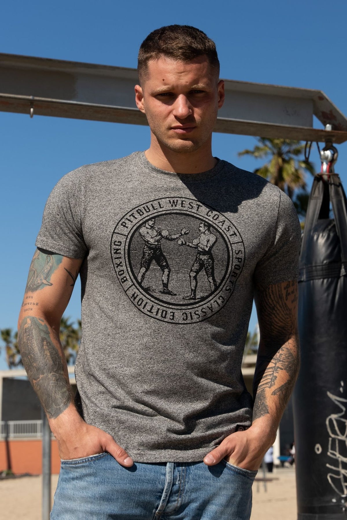 Majica kratkih rukava Custom Fit Vintage Boxing