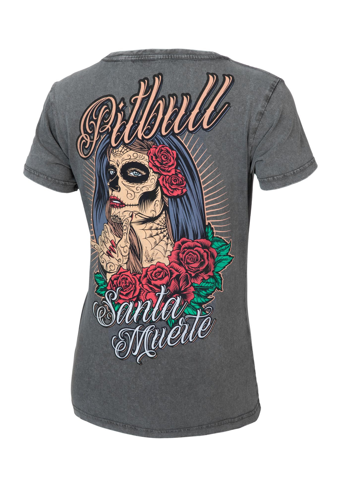 Ženska majica kratkih rukava Denim Washed Santa Muerte