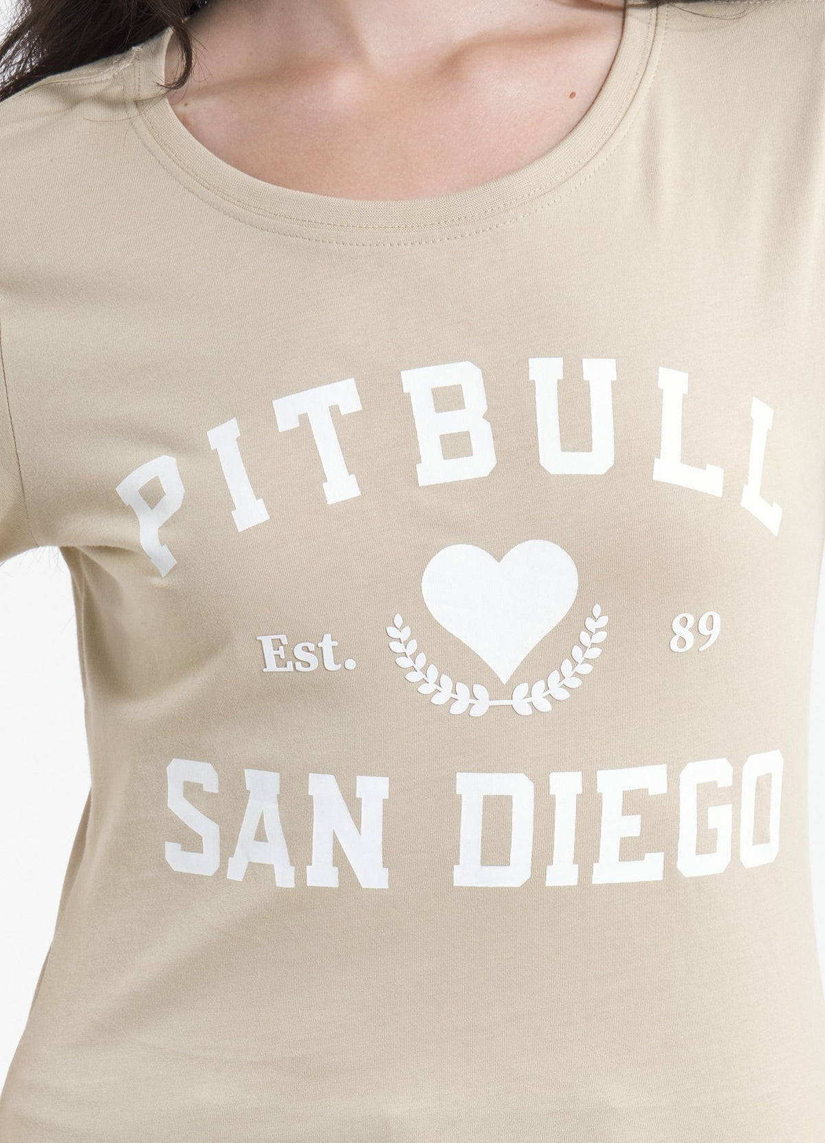 Women's T-Shirt LOVE PB - Sand