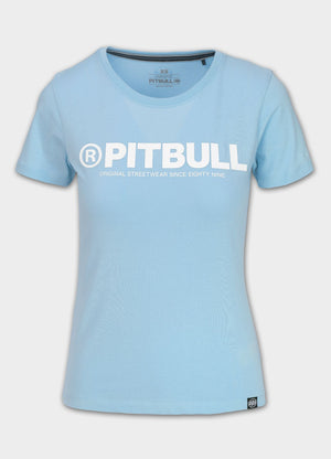 Women's T-Shirt PITBULL R - Light blue