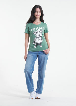 Women's T-Shirt PUPPY II - Mint