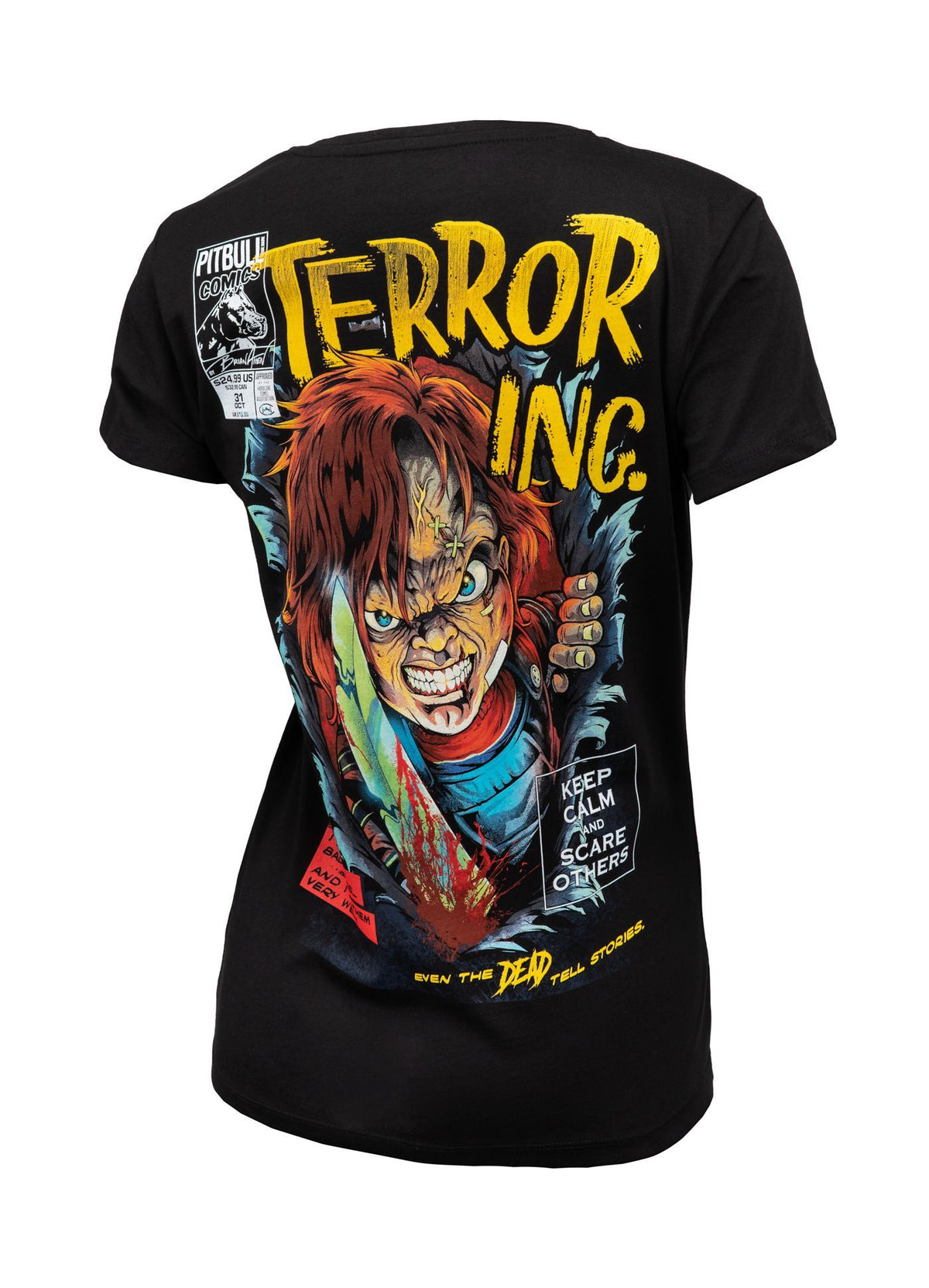 Women T-shirt Scare