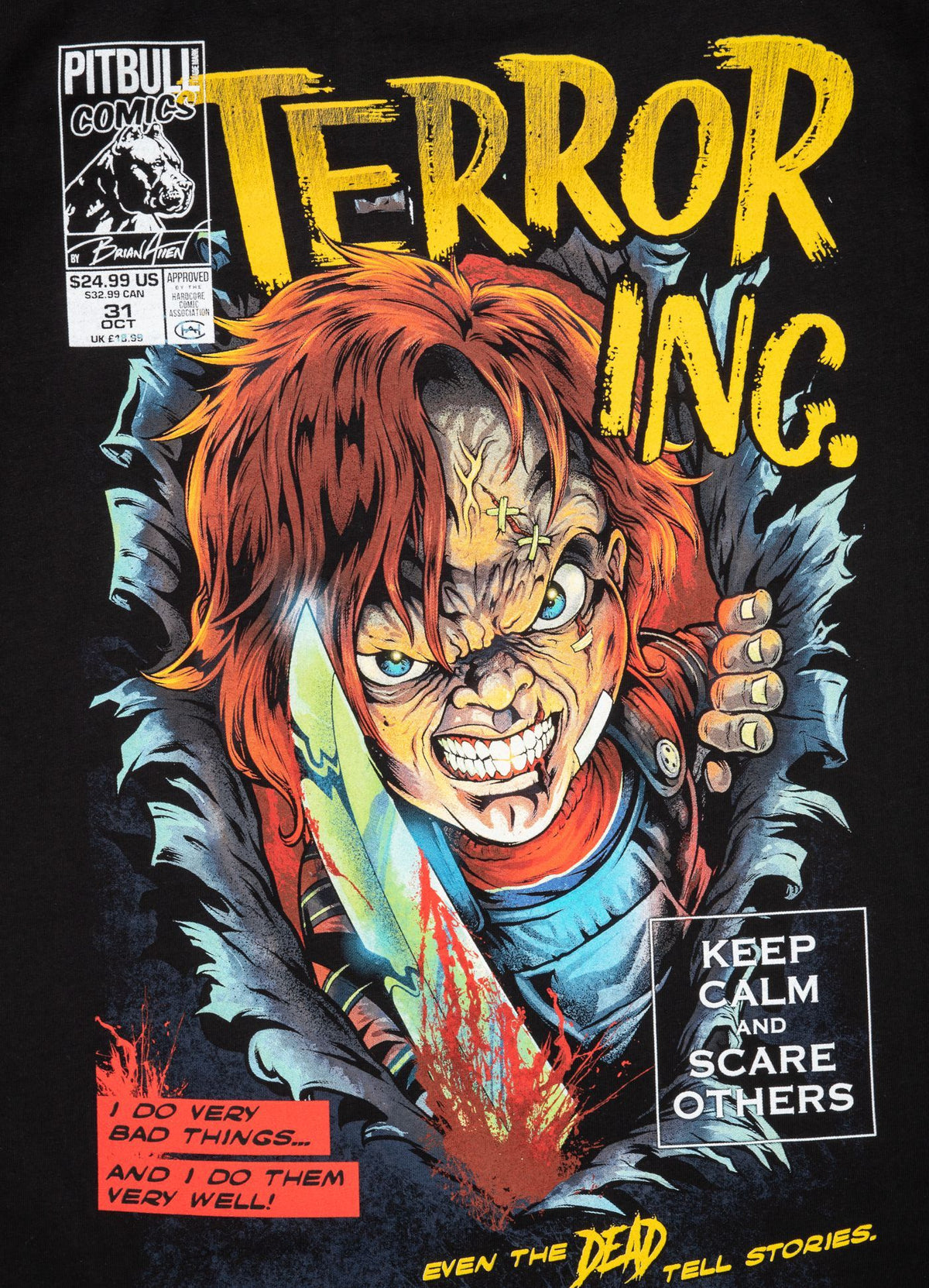 Women T-shirt Scare