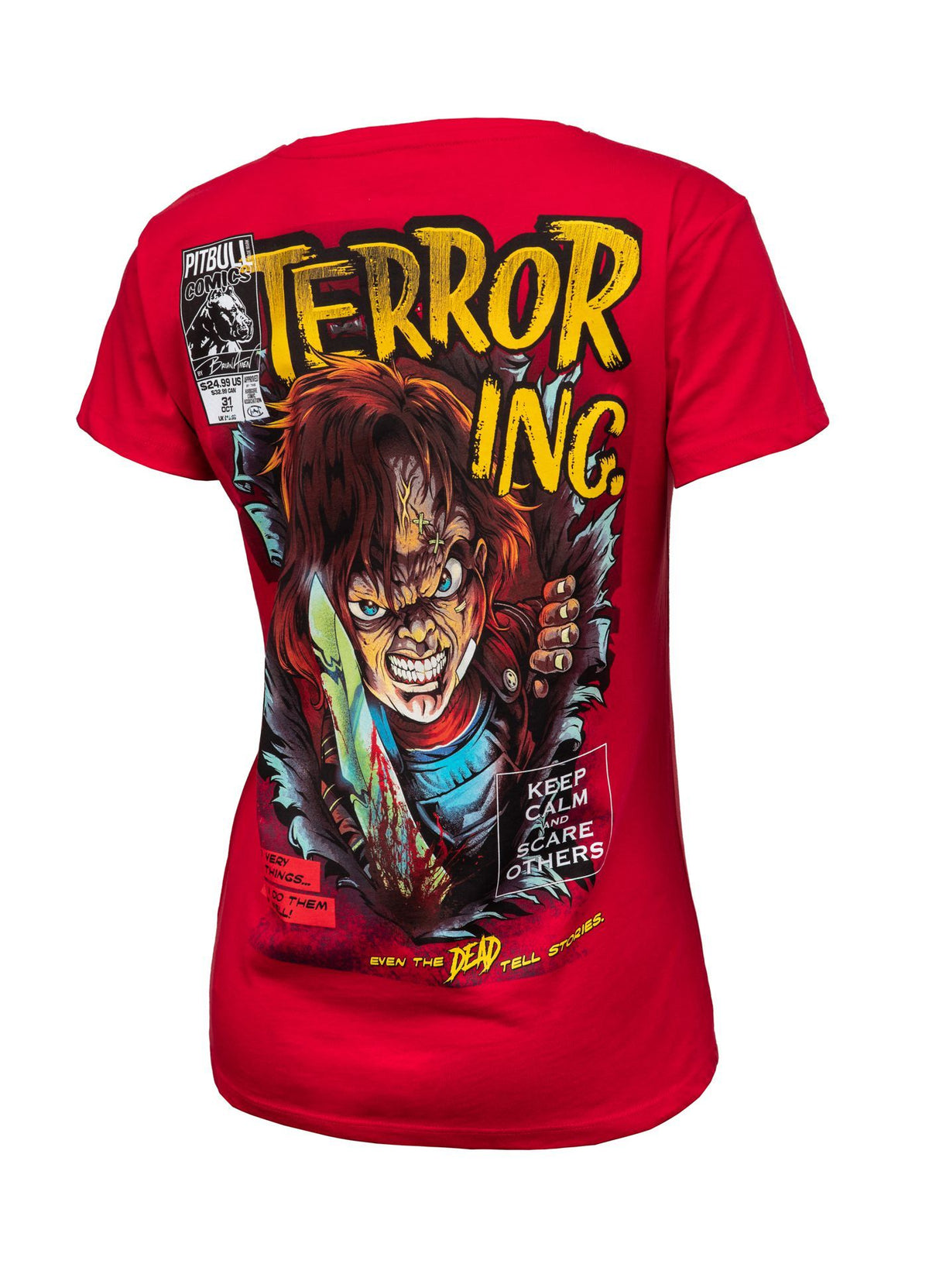 Women T-shirt Scare