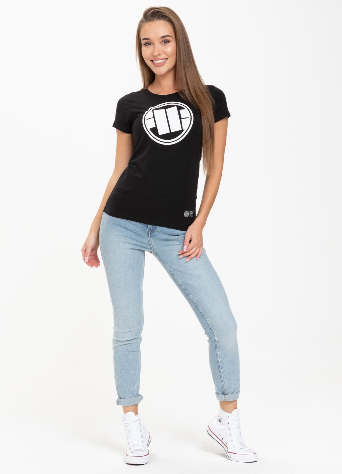 Women's T-Shirt Slim Fit Big Logo
