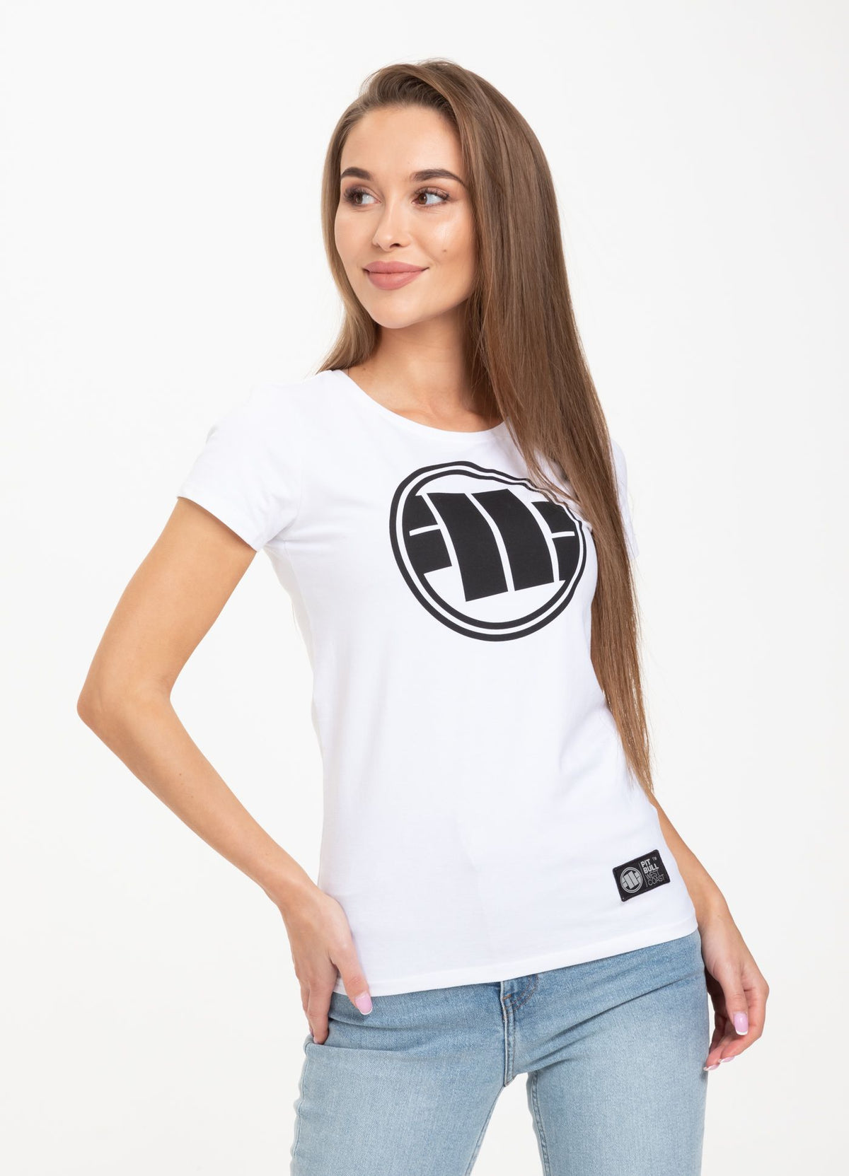 Women's T-Shirt Slim Fit Big Logo