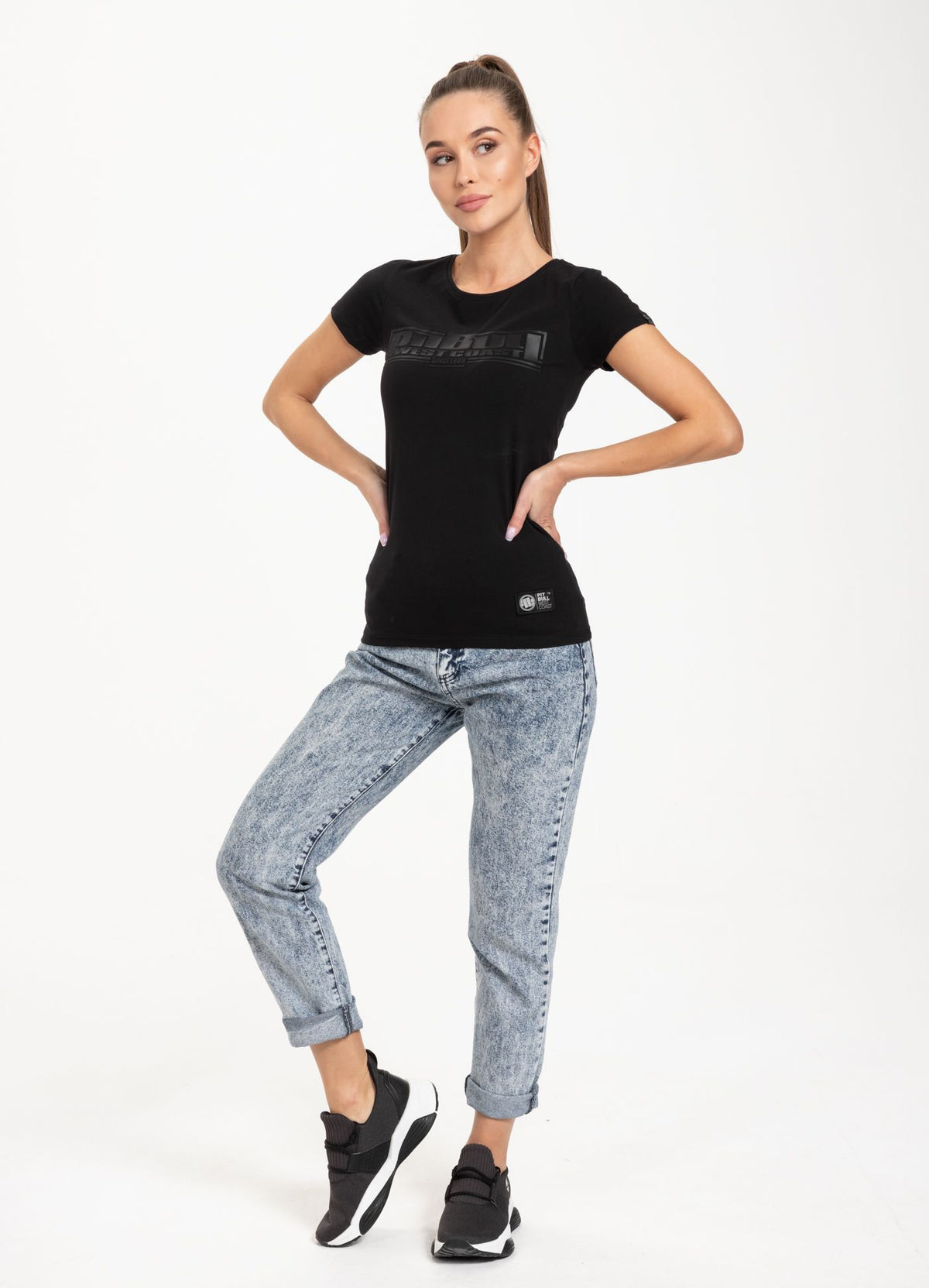 Women T-shirt Slim Fit Classic Boxing