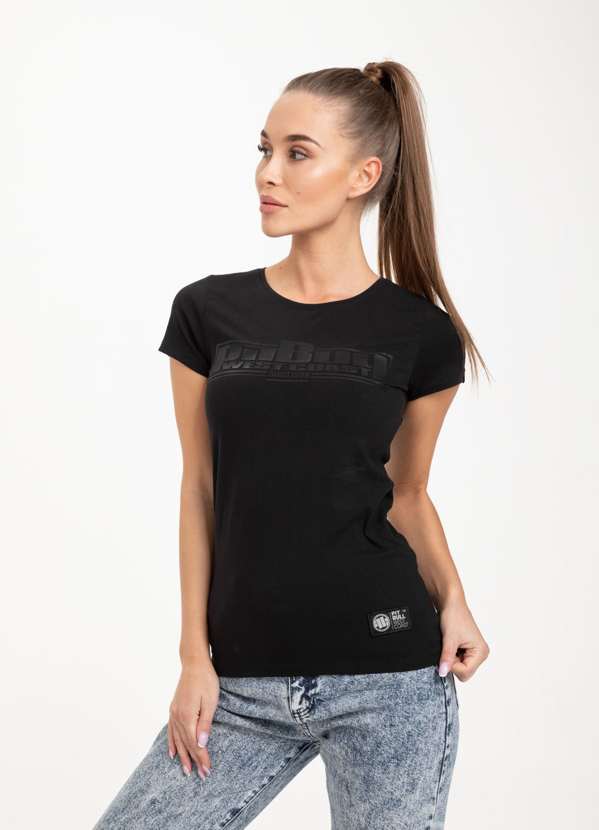 Women T-shirt Slim Fit Classic Boxing