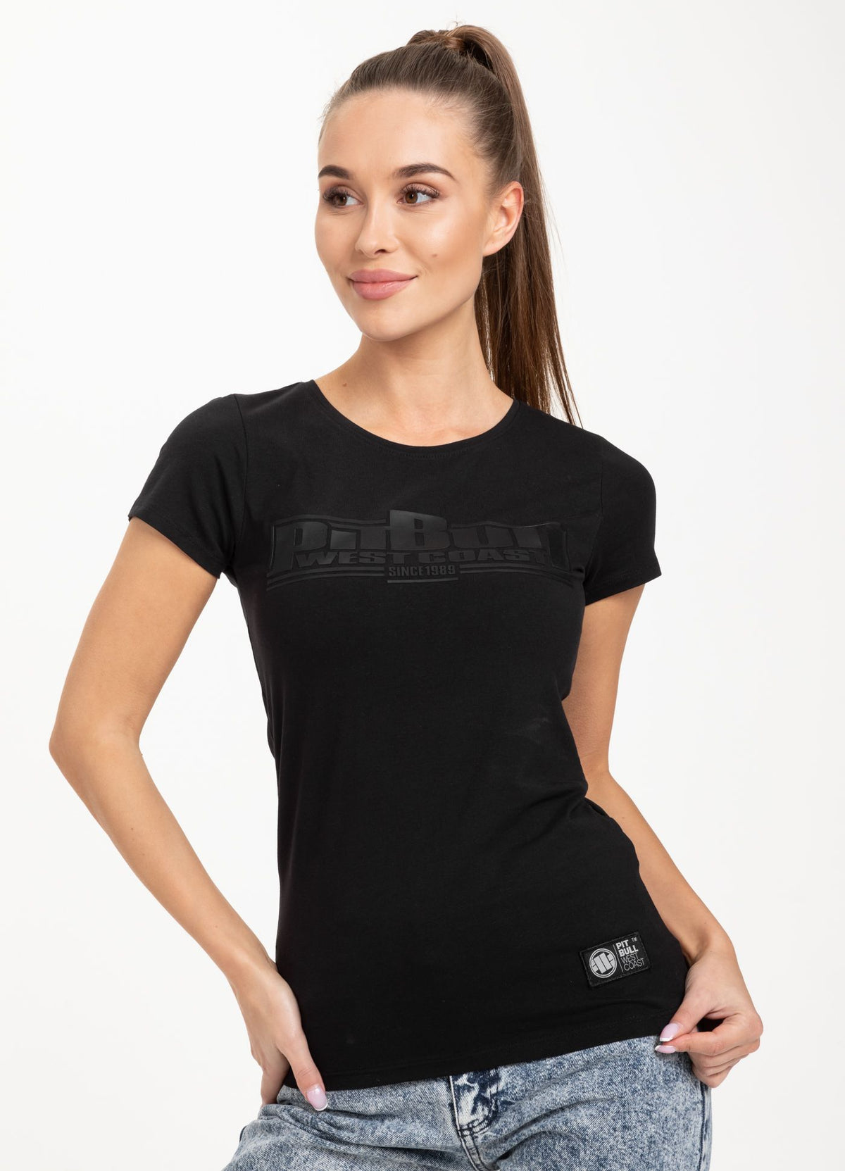 Women T-shirt Slim Fit Classic Boxing