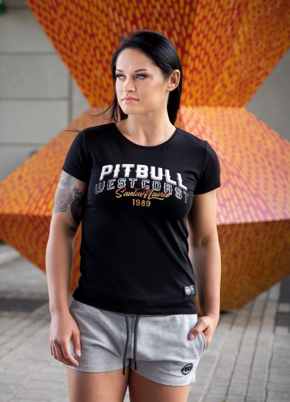 Women T-shirt Slim Fit Lycra Santa Muerte