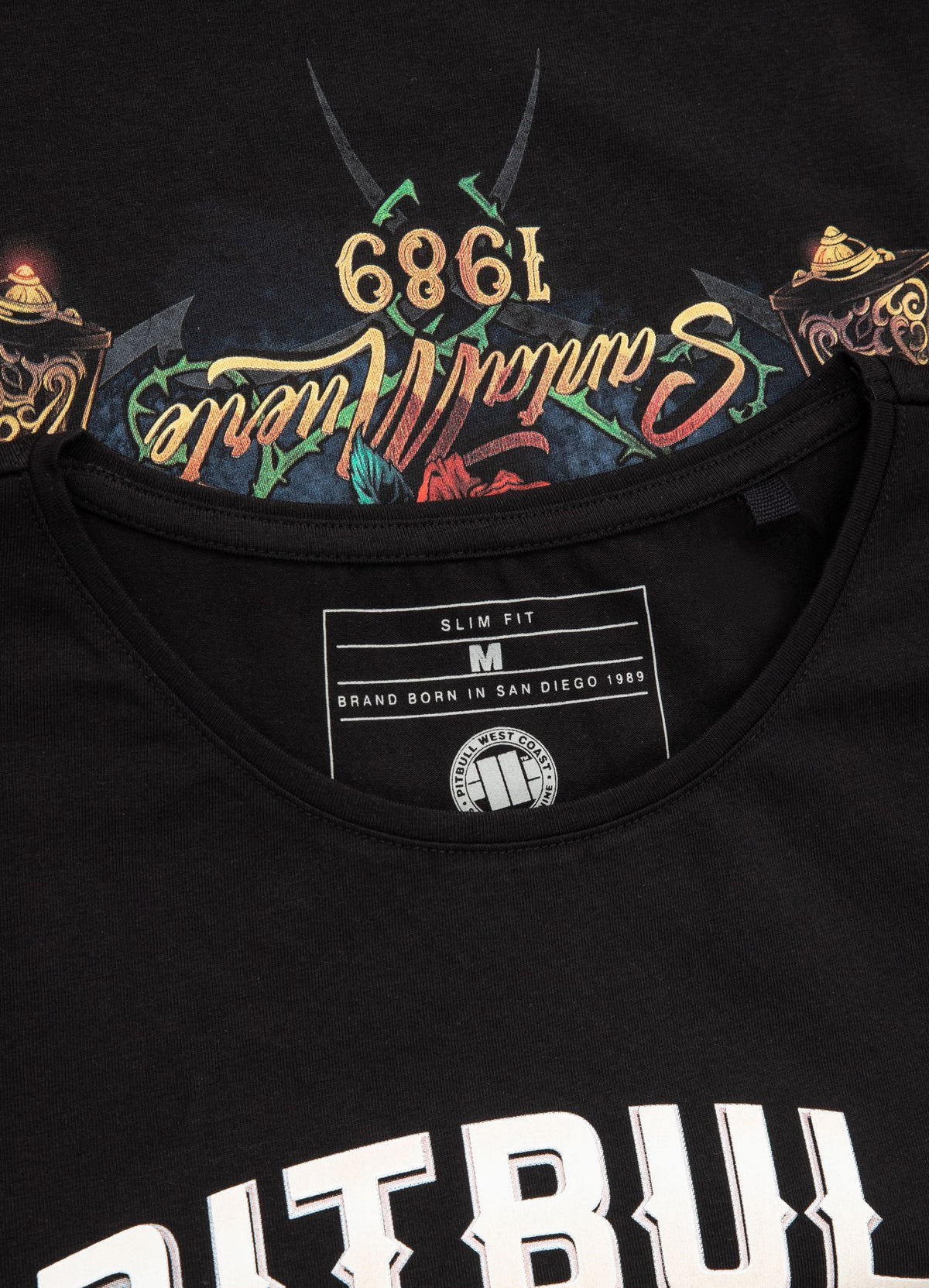 Women T-shirt Slim Fit Lycra Santa Muerte