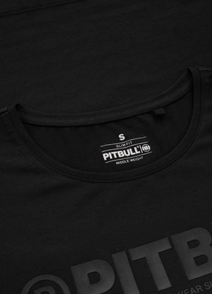 Women's T-Shirt Slim Fit Pitbull R - Black