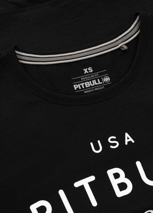 Women's T-Shirt USA CAL - Black