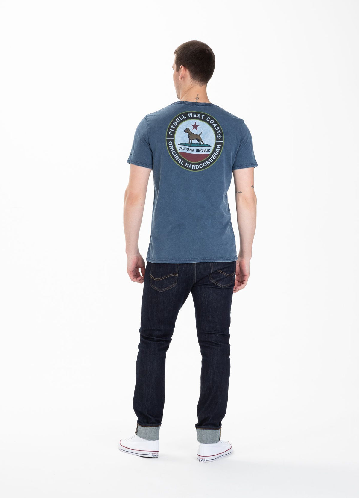 T-shirt Denim Washed California Dog