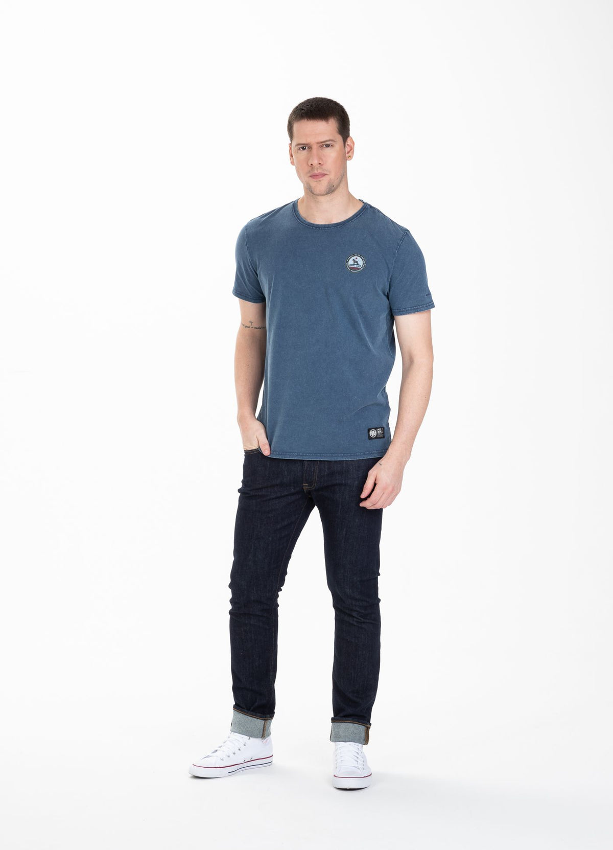 T-shirt Denim Washed California Dog