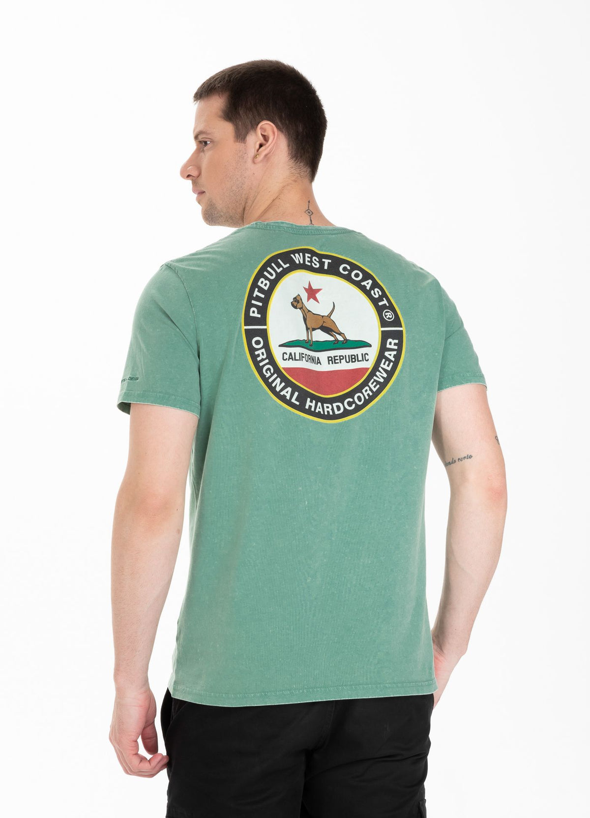 T-shirt Denim Washed California Dog