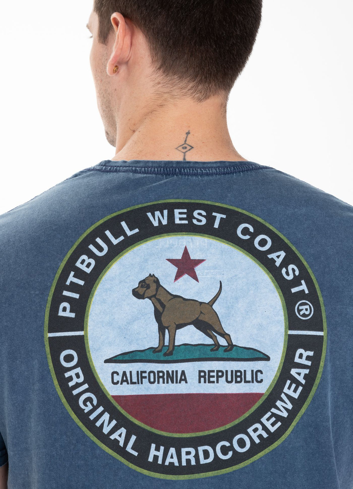 T-shirt Denim Washed California Dog