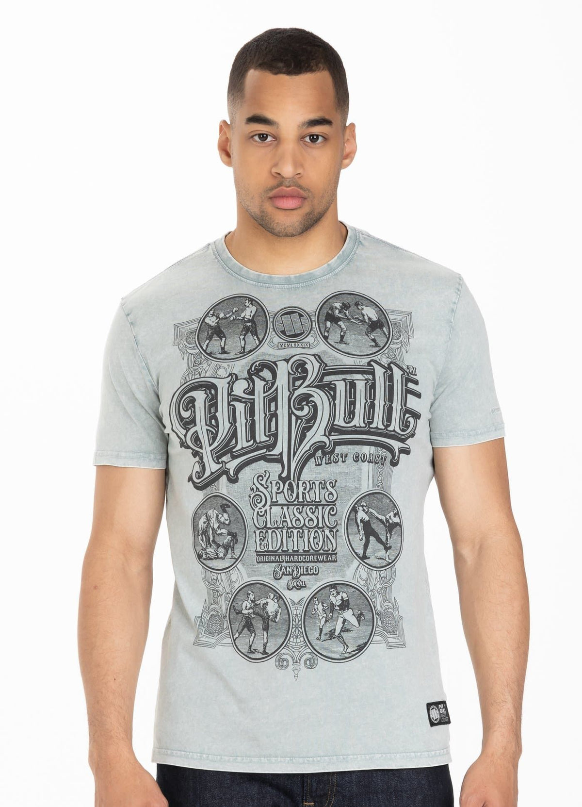 T-Shirt Denim Washed Multisport