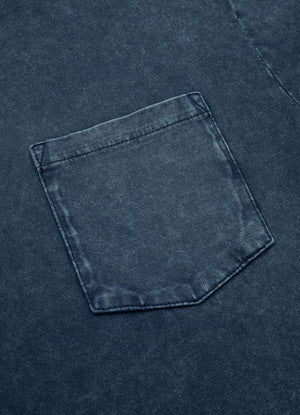T-Shirt Denim Washed Pocket