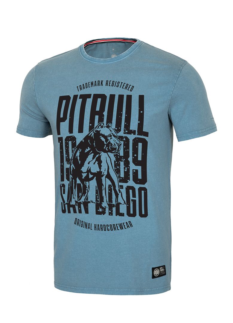 T-Shirt Denim Washed San Diego Dog