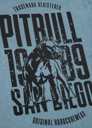 T-Shirt Denim Washed San Diego Dog