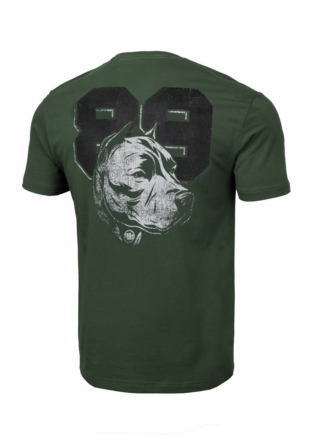 Men's T-Shirt DOG 89 - Dark green