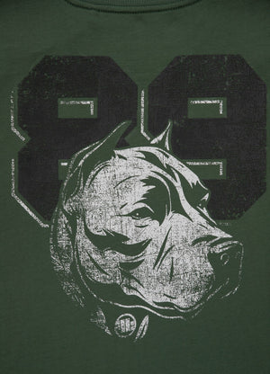 Men's T-Shirt DOG 89 - Dark green