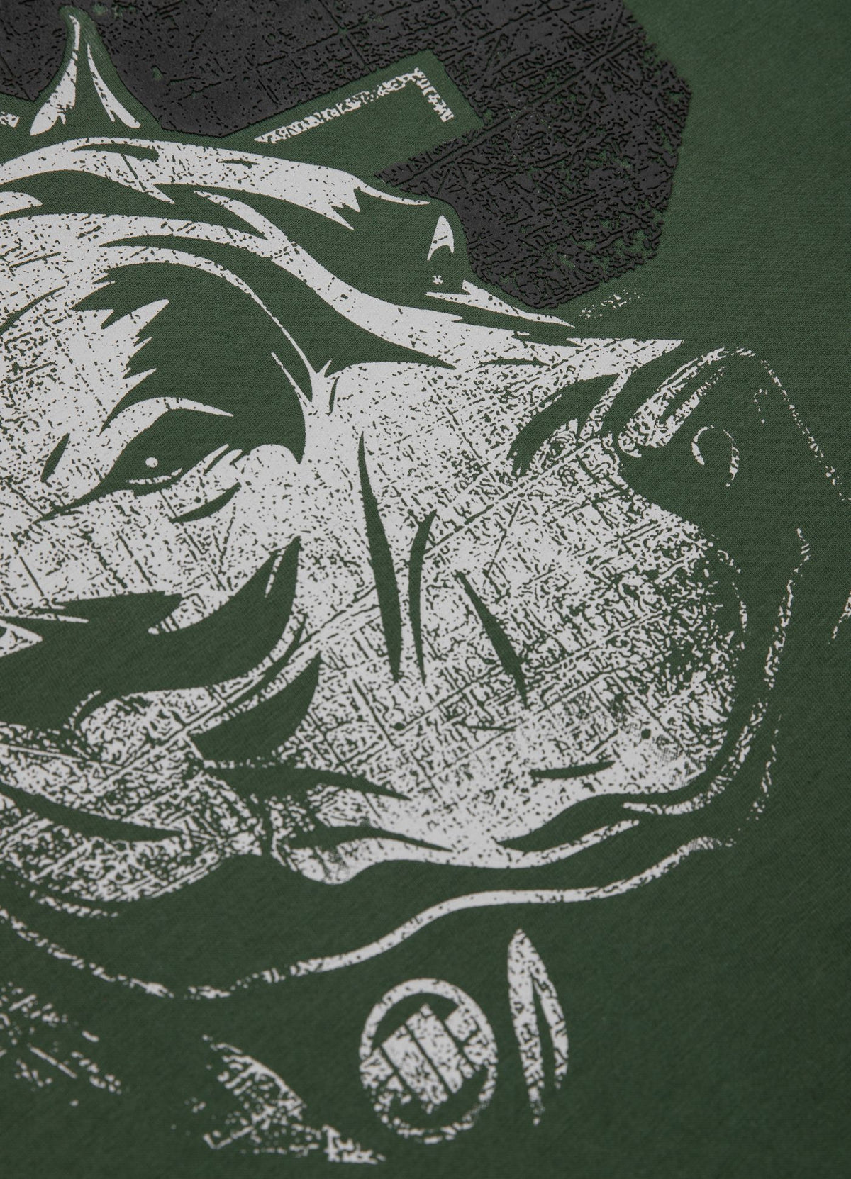 Men's T-Shirt DOG 89 - Dark green