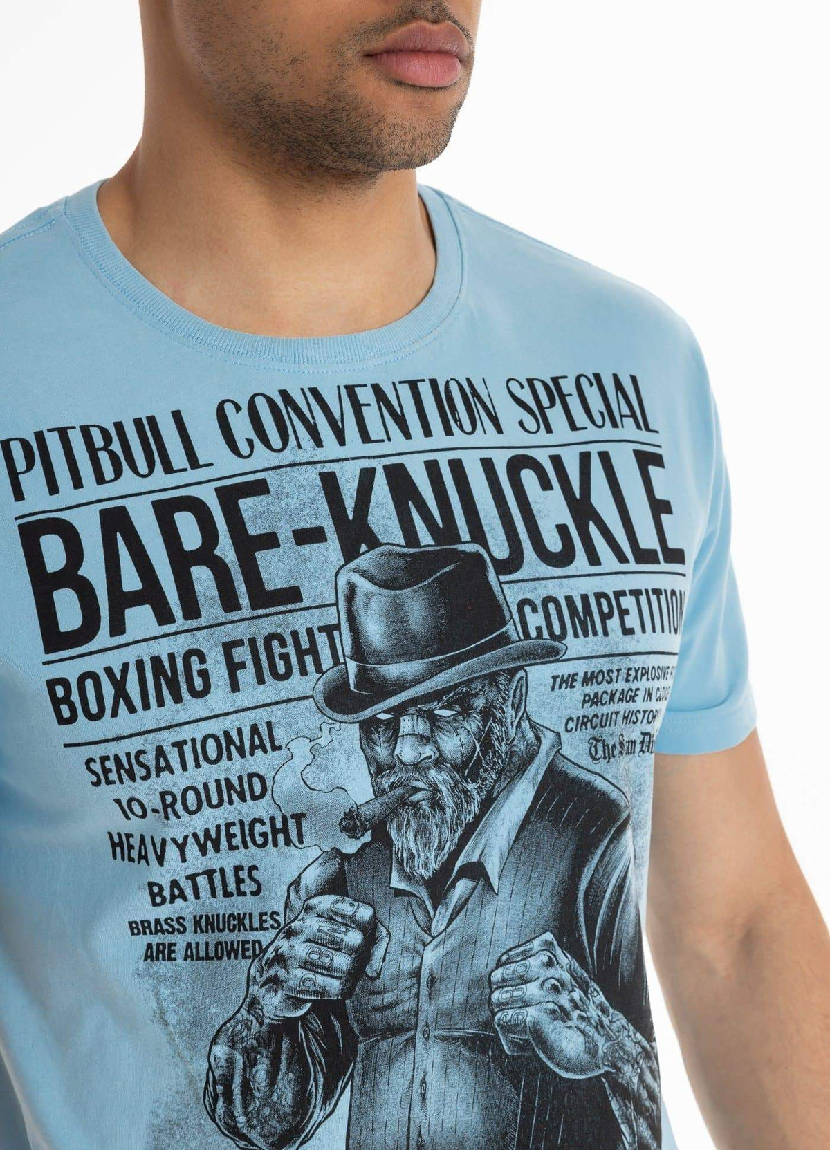 T-shirt Garment Washed Bare-Knuckle