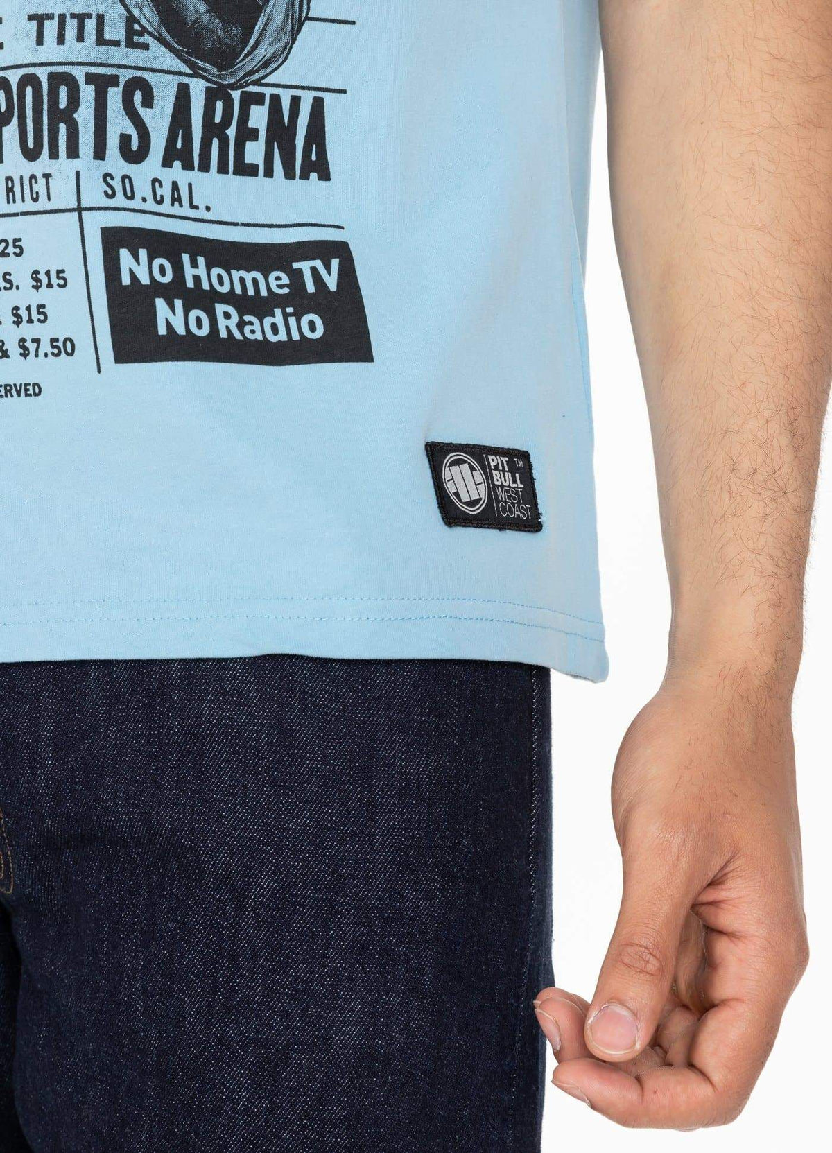 T-shirt Garment Washed Bare-Knuckle