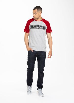 T-shirt Garment Washed Raglan Boxing