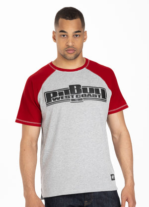 T-shirt Garment Washed Raglan Boxing