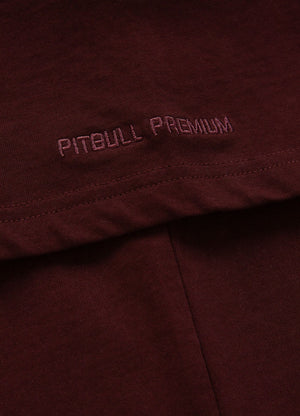 Muška majica kratkih rukava Garment Washed USA CAL - tamnobordo