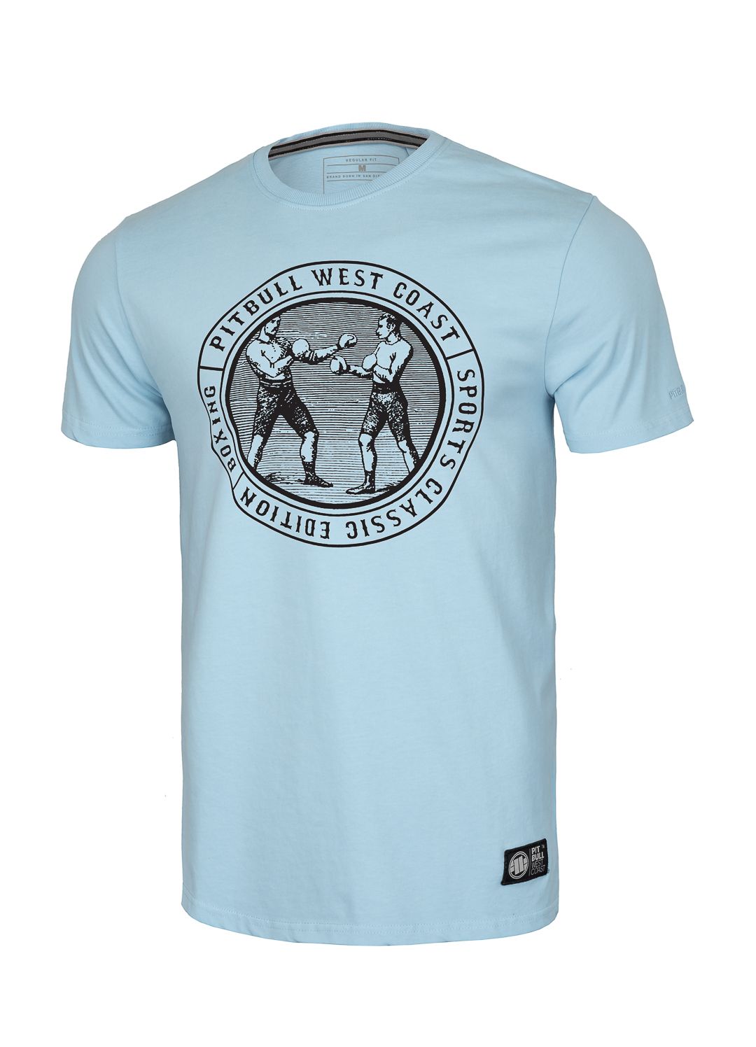 T-Shirt Garment Washed Vintage Boxing