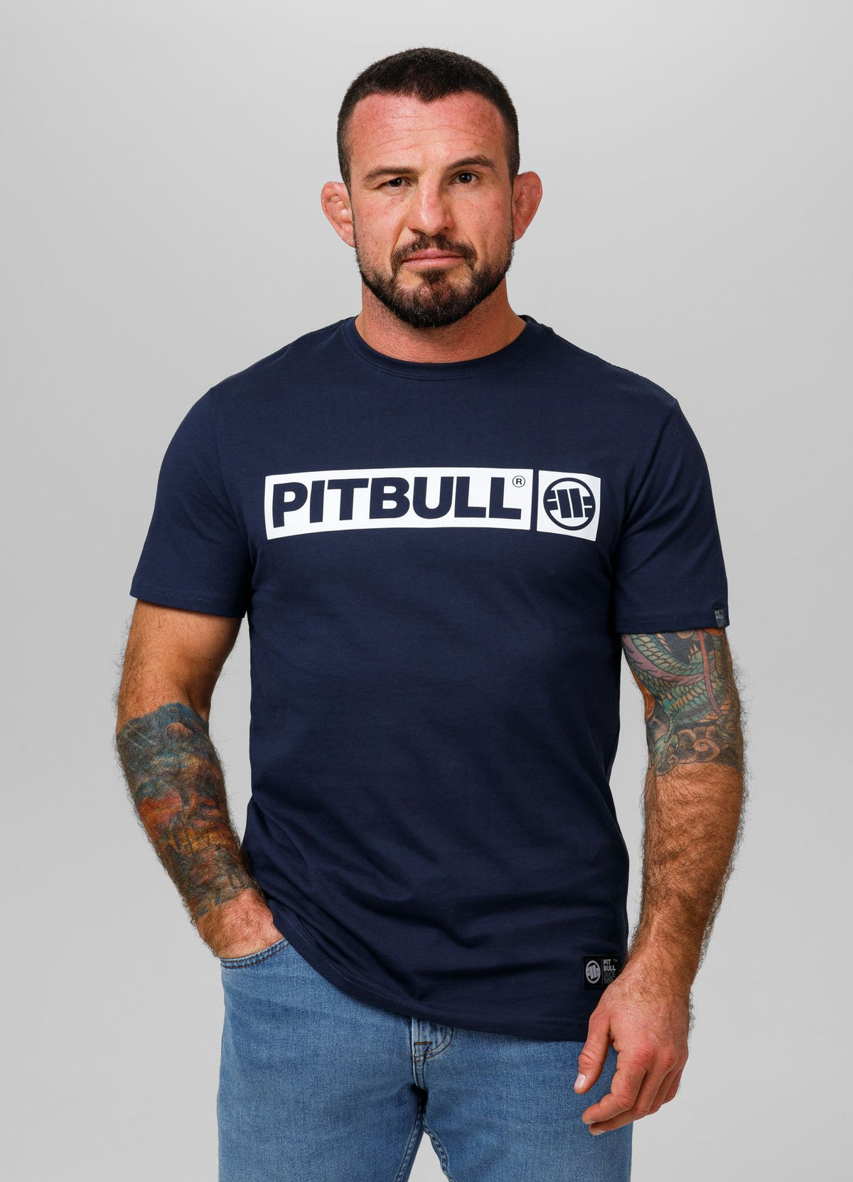 Men's T-Shirt HILLTOP - Dark navy