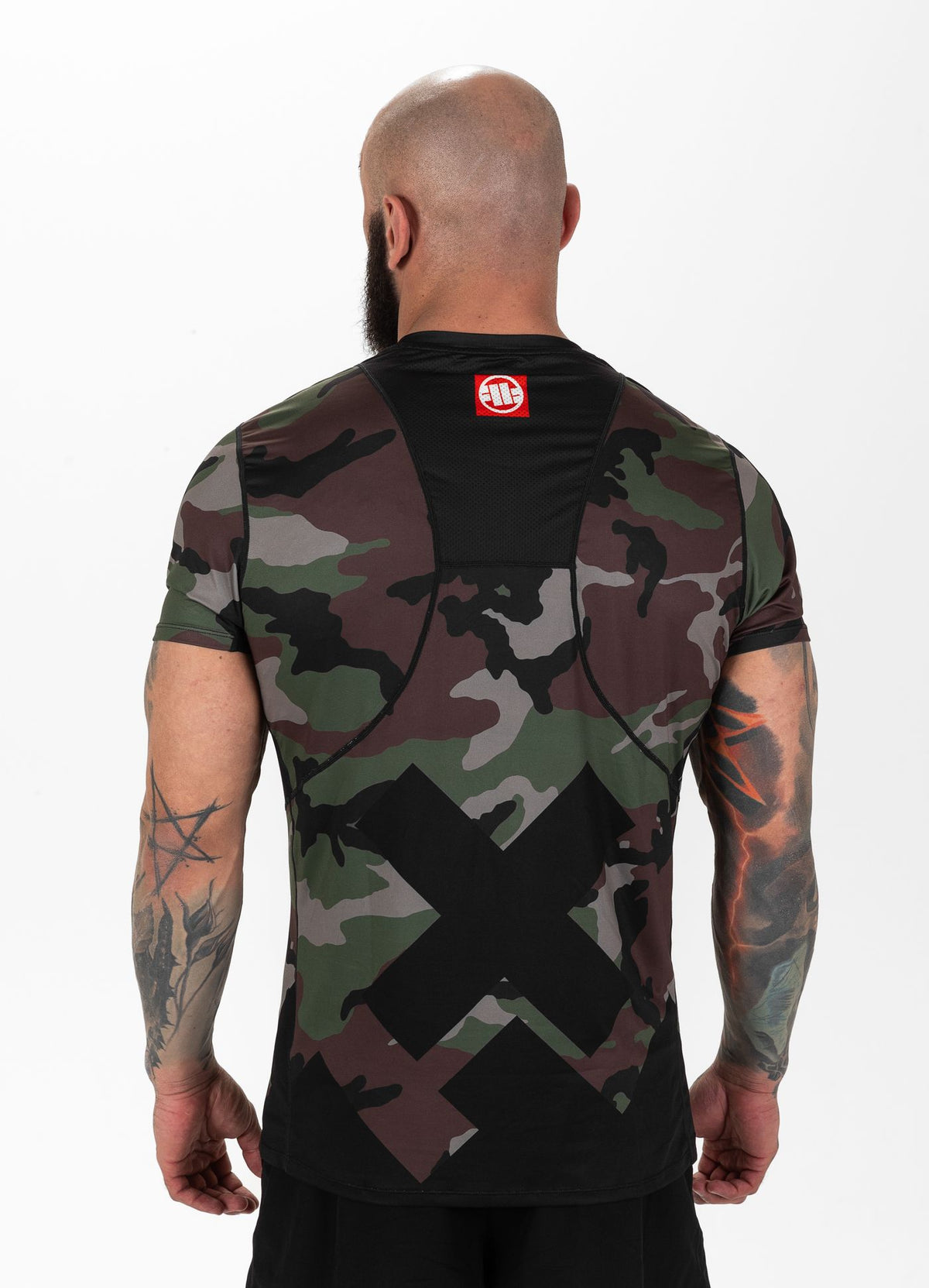 T-Shirt Mesh Performance Pro plus Cross Camo