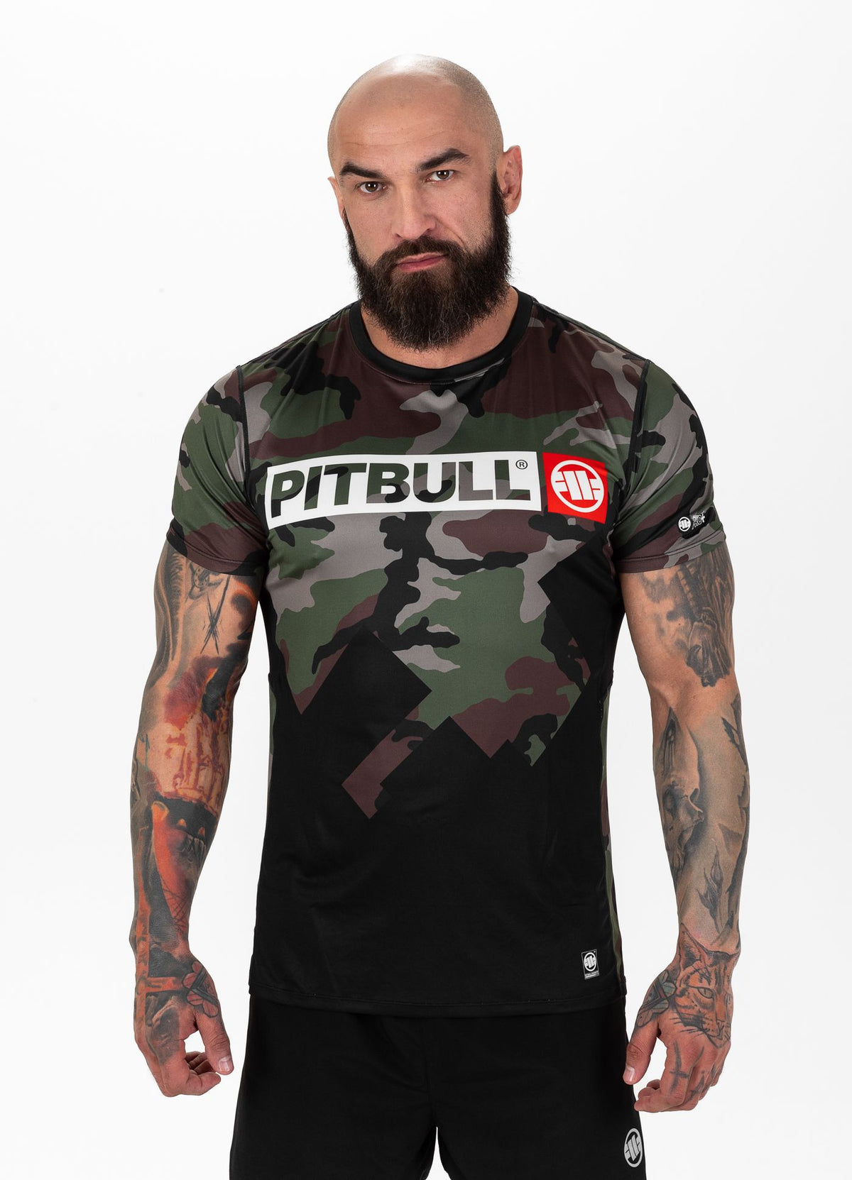 T-Shirt Mesh Performance Pro plus Cross Camo