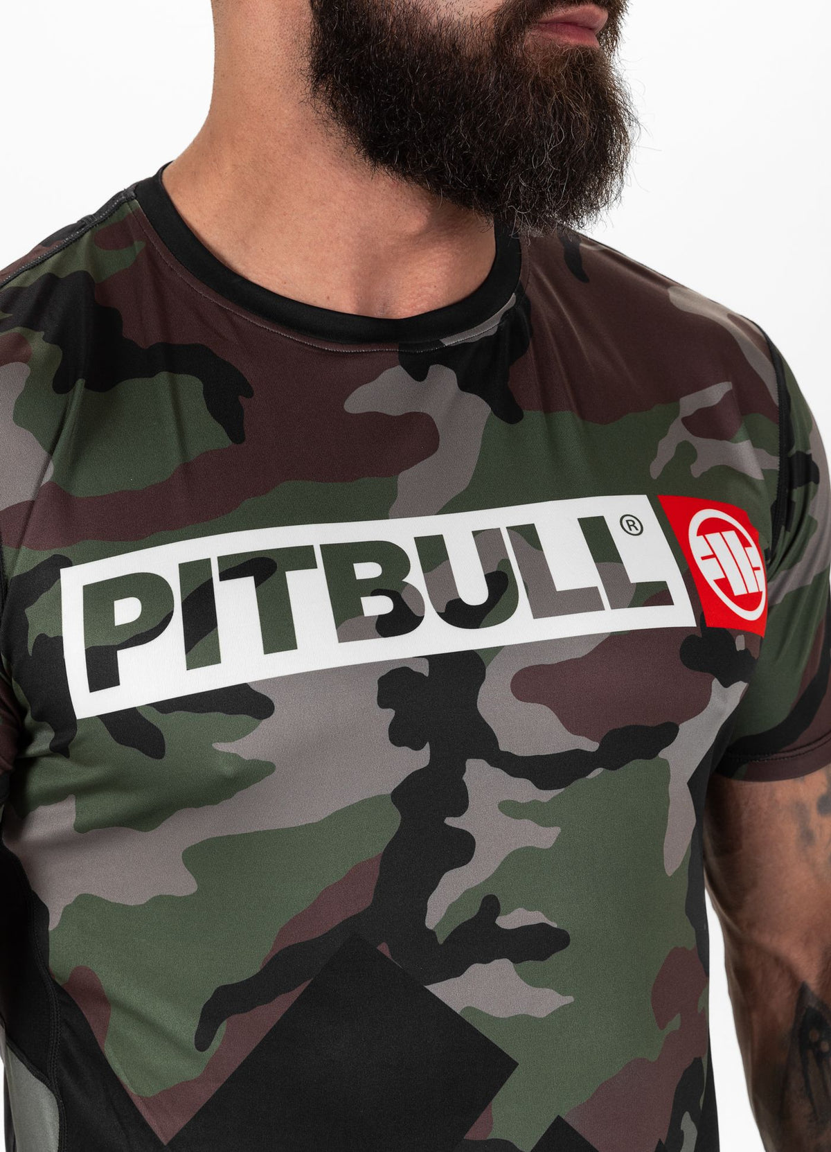 T-Shirt Mesh Performance Pro plus Cross Camo