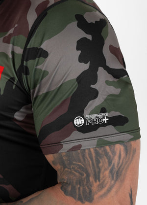 T-Shirt Mesh Performance Pro plus Cross Camo