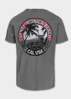 Men's T-Shirt Denim Washed OCEANSIDE - Gray