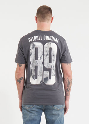 Muška majica kratkih rukava EIGHTY NINE DOG - Grafit