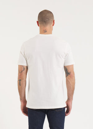 Men's T-Shirt Garment Washed SMALL LOGO - Offwhite