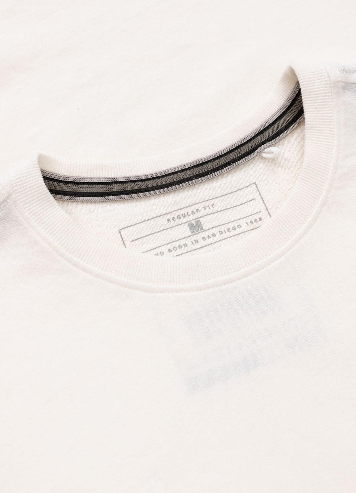 Men's T-Shirt Garment Washed SMALL LOGO - Offwhite