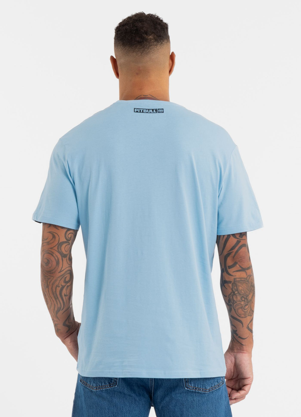 Men's T-Shirt HILLTOP - Light blue