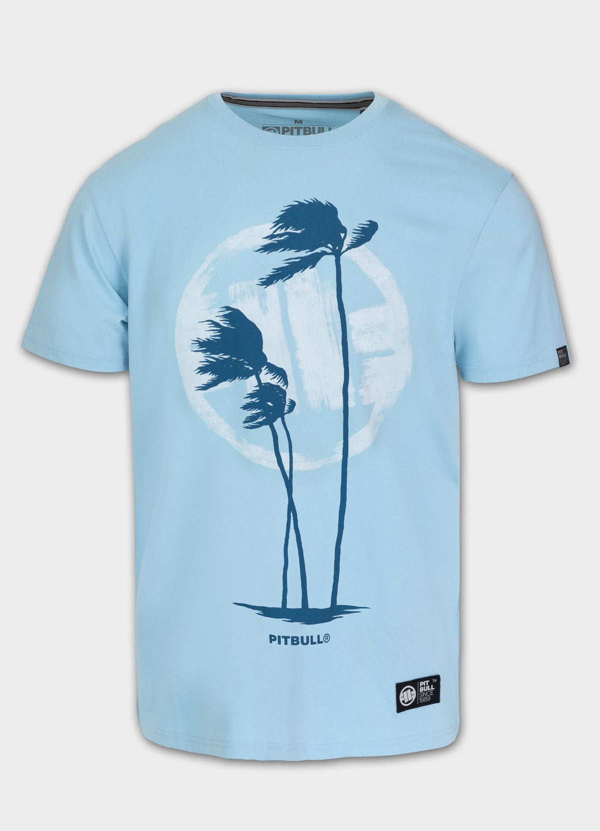 Muška majica PALMS - Svijetlo plava