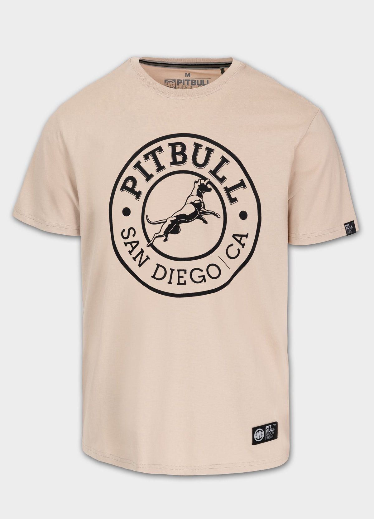 Muška majica SAN DIEGO CA - Svijetli pijesak