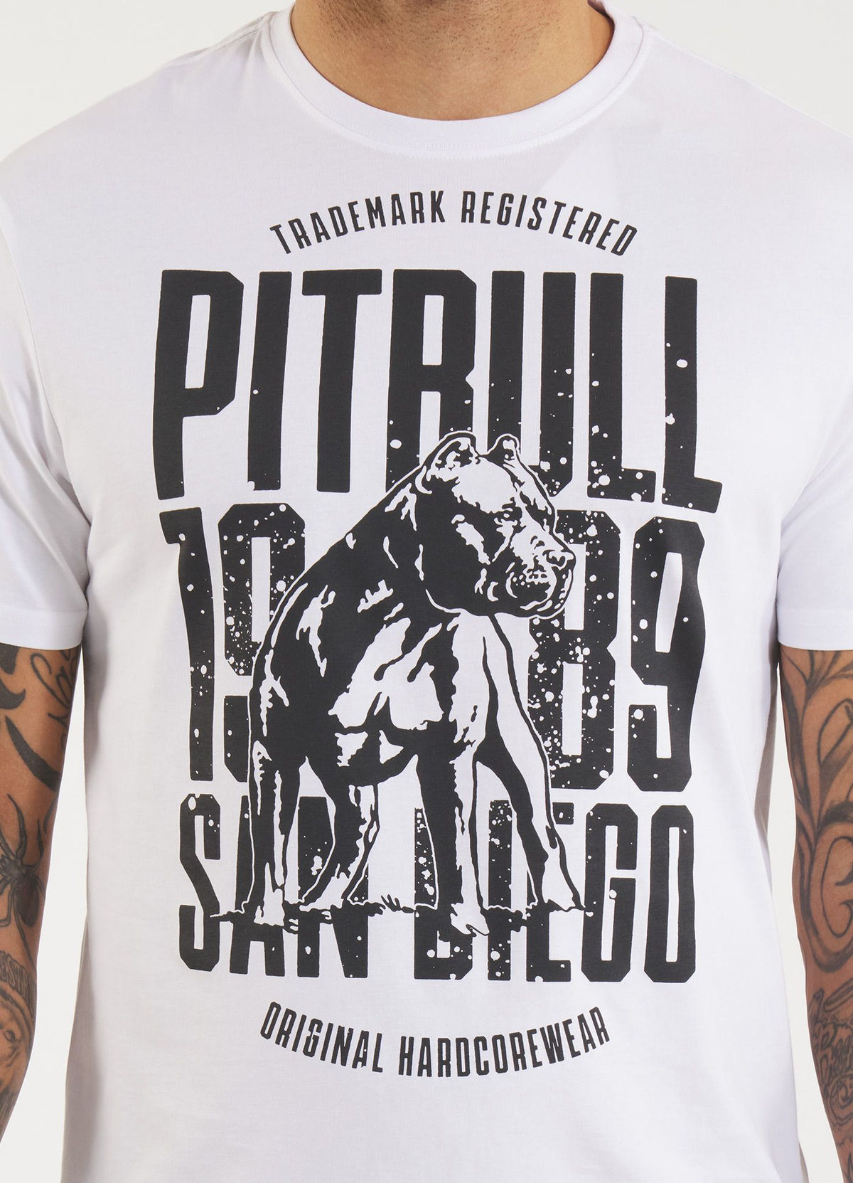 Muška majica SAN DIEGO DOG - Bijela