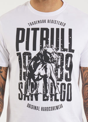 Muška majica SAN DIEGO DOG - Bijela