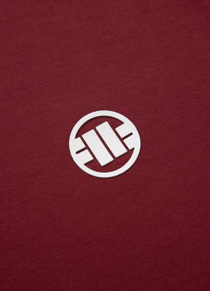 Muška majica kratkih rukava SMALL LOGO - Bordo